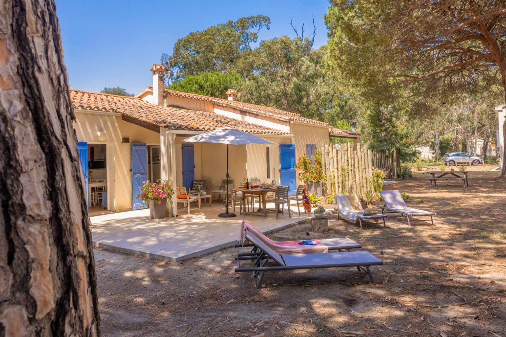 Maisons Bord De Mer- Marine De Sorbo - Gites 3 Epis Pinarellu Exterior foto