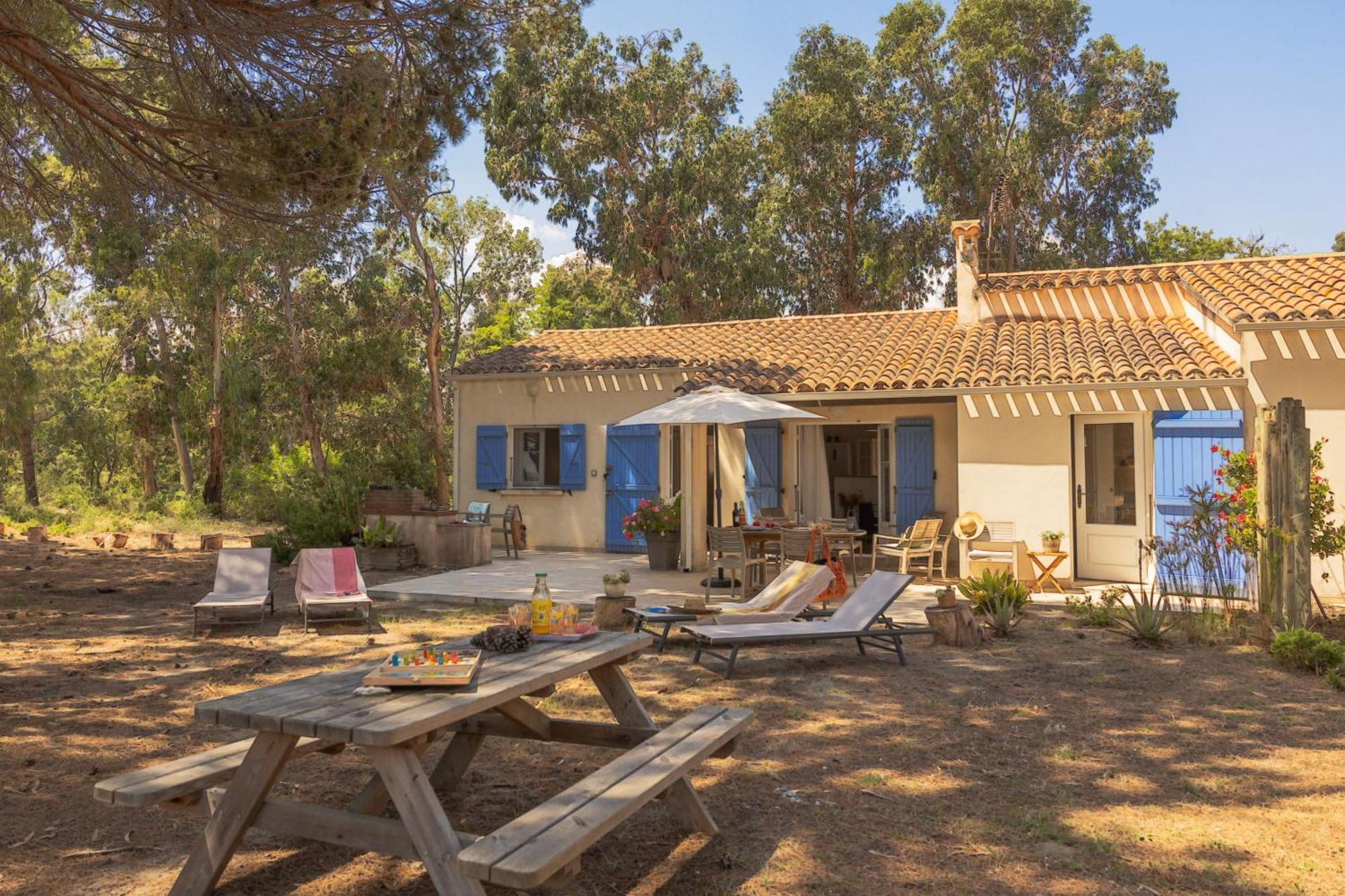 Maisons Bord De Mer- Marine De Sorbo - Gites 3 Epis Pinarellu Exterior foto